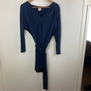 Haute Hippie Jersey Knit Mini Dress Dolman Sleeve Fitted Long-sleeved Size XS